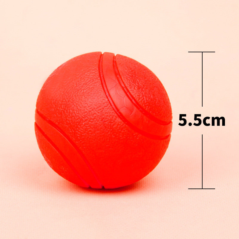 Pet Toy Solid Ball Dog Bite Resistant Elastic Rubber Ball