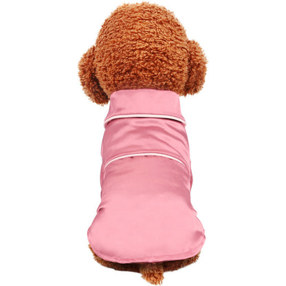 Pet Clothes Spring And Summer New Pajamas Silk Bathrobe Robe